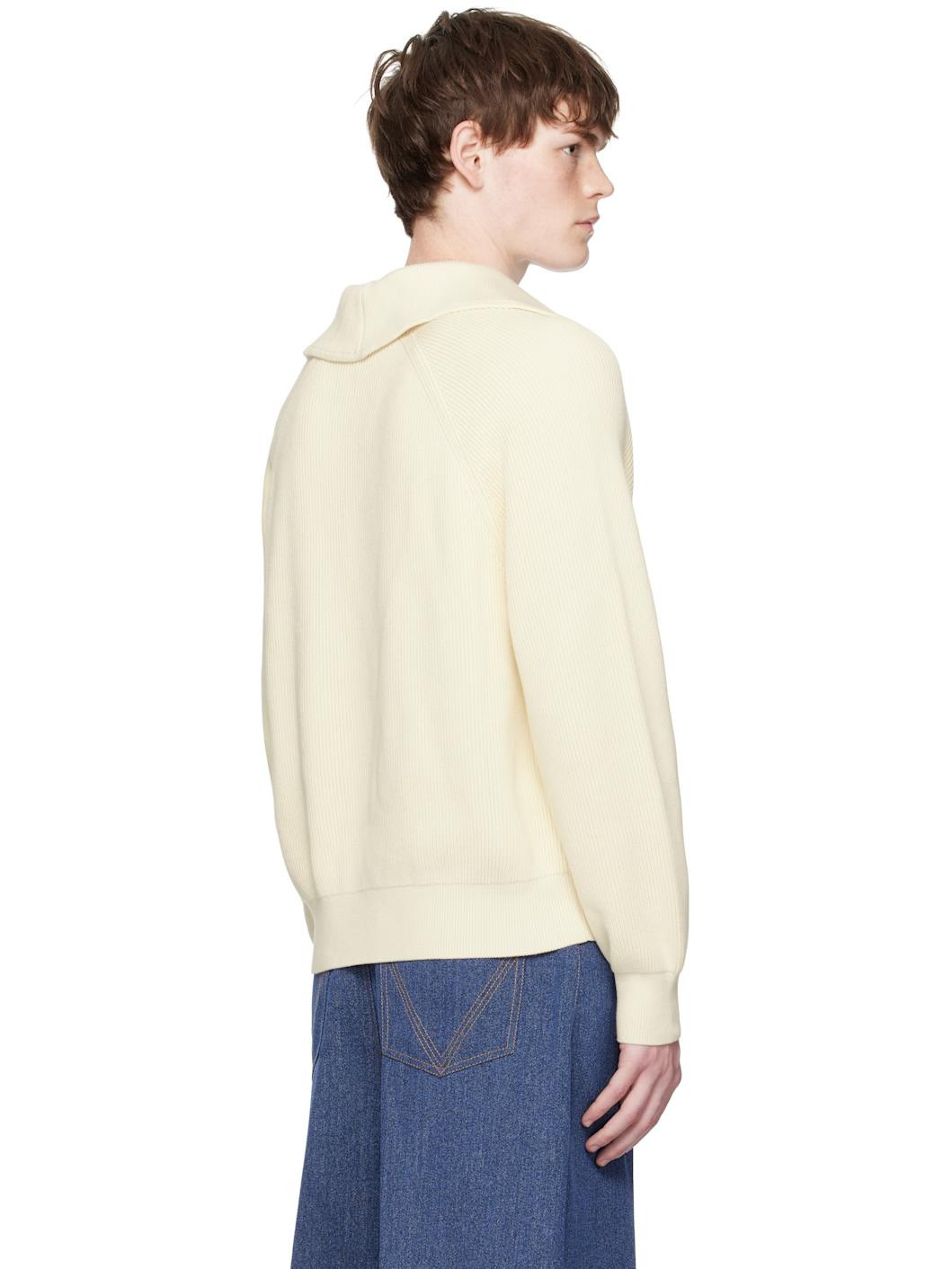 Off-White English Rib Sweater - 3