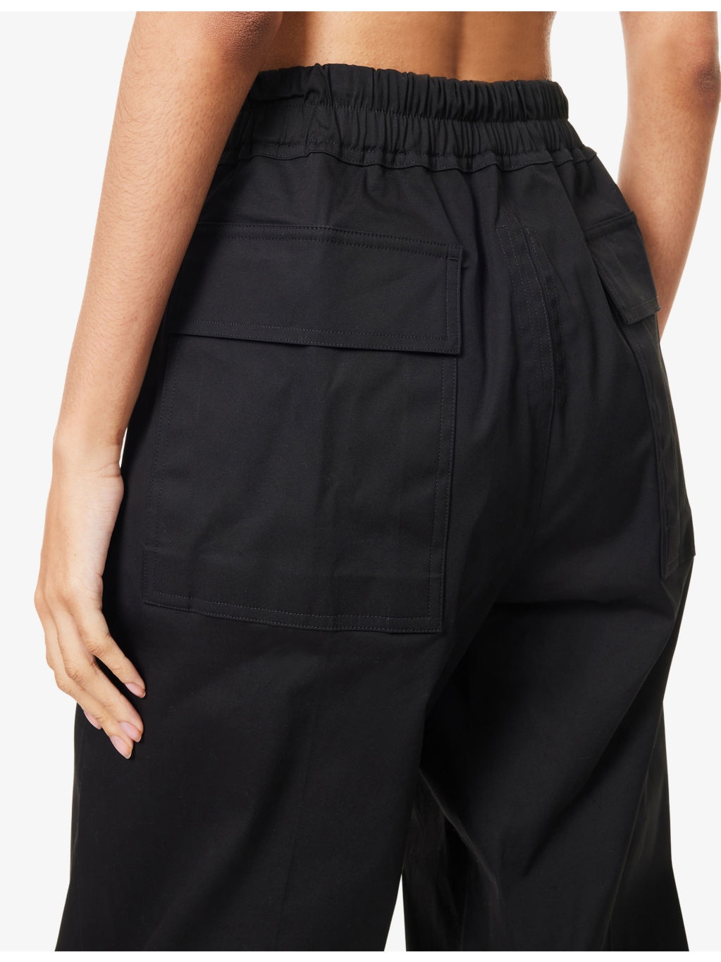 Dietrich Drawstring-Waist  Stretch-Cotton Trousers - 5