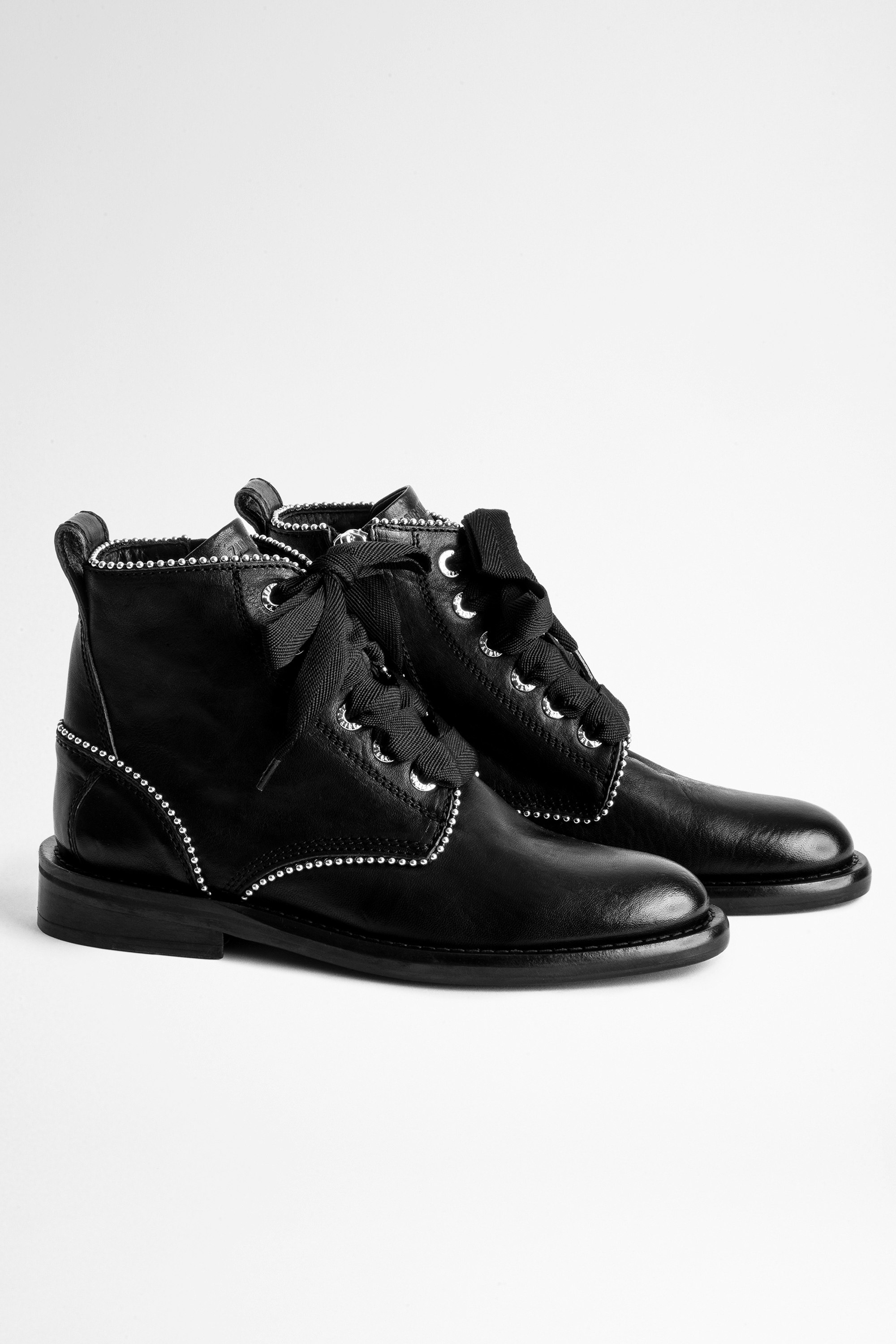 Laureen Roma Studs Ankle Boots - 2