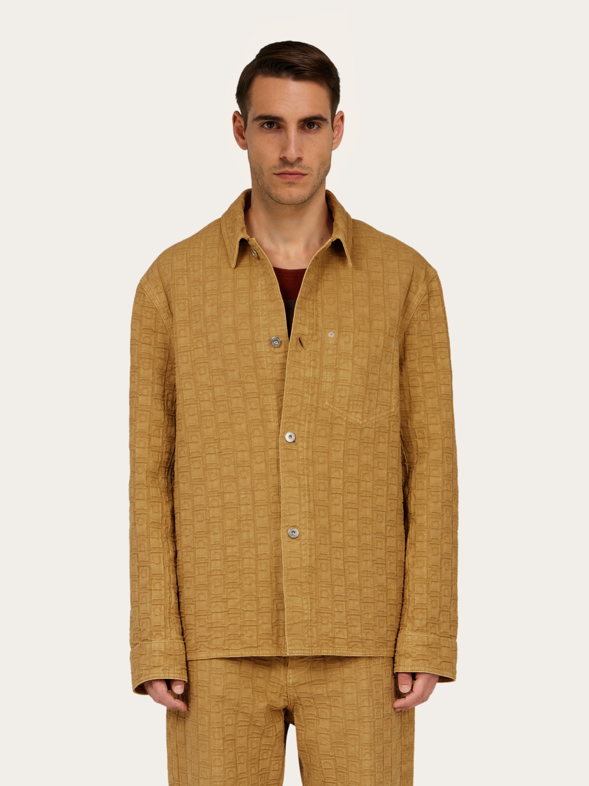 Ferragamo Monogram over shirt - 2
