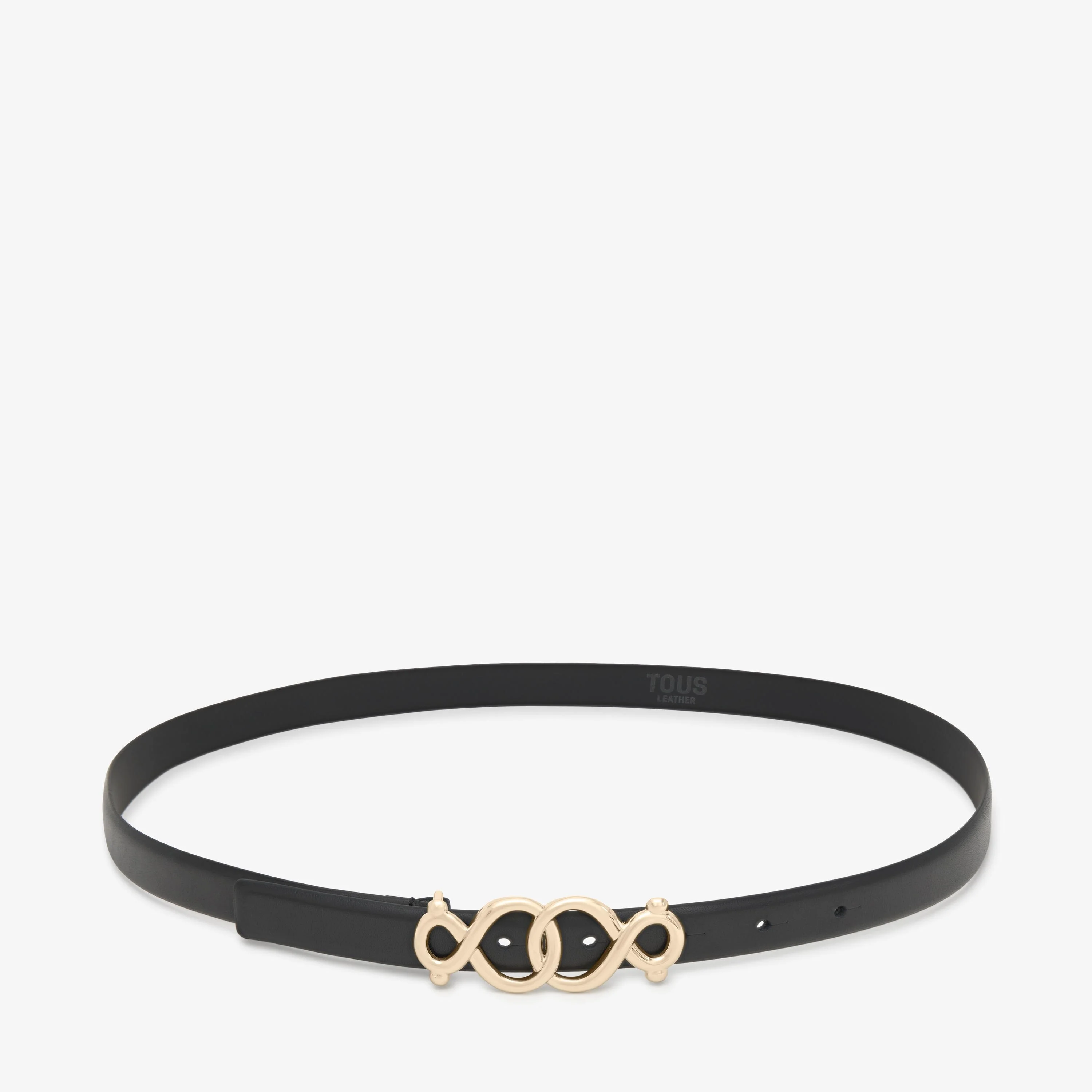 100 cm black leather Belt TOUS Infinity - 1