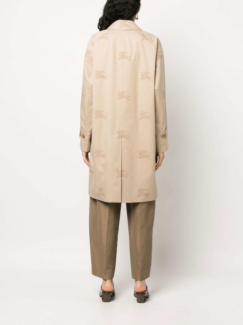 all-over-embroidered coat - 4