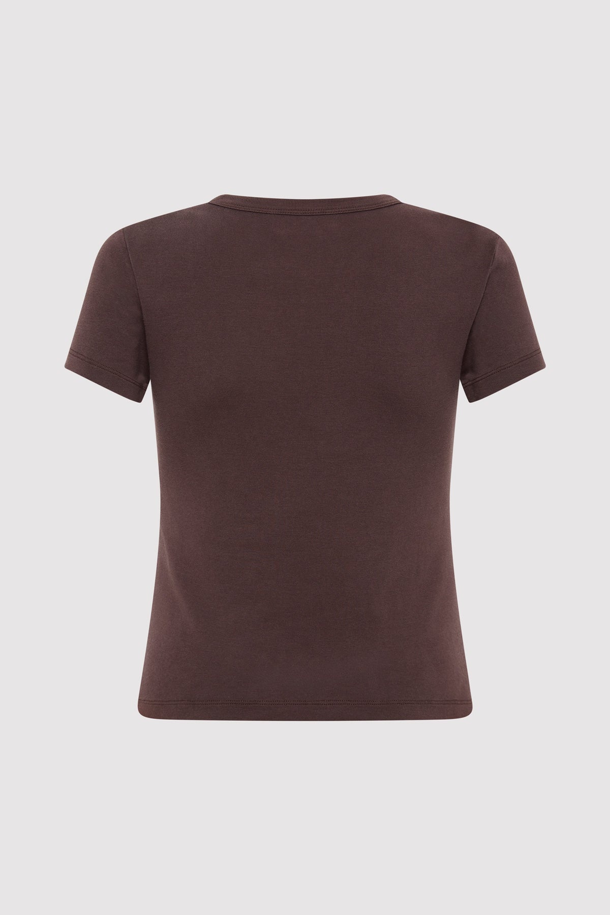Organic Cotton Baby Tee - Raisin - 6