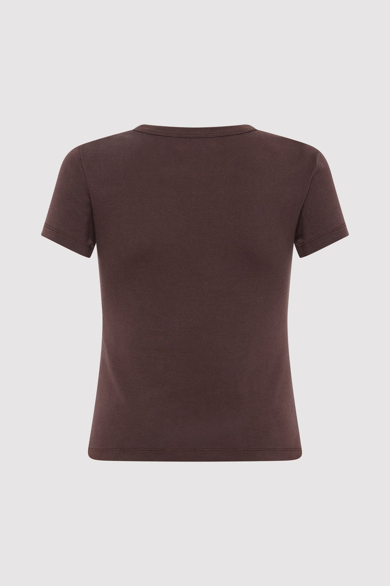 ST. AGNI Organic Cotton Baby Tee - Raisin outlook