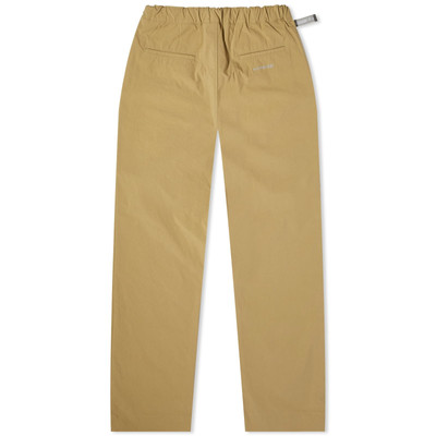 and Wander and wander Nylon Chino Tuck Tapered Pants outlook