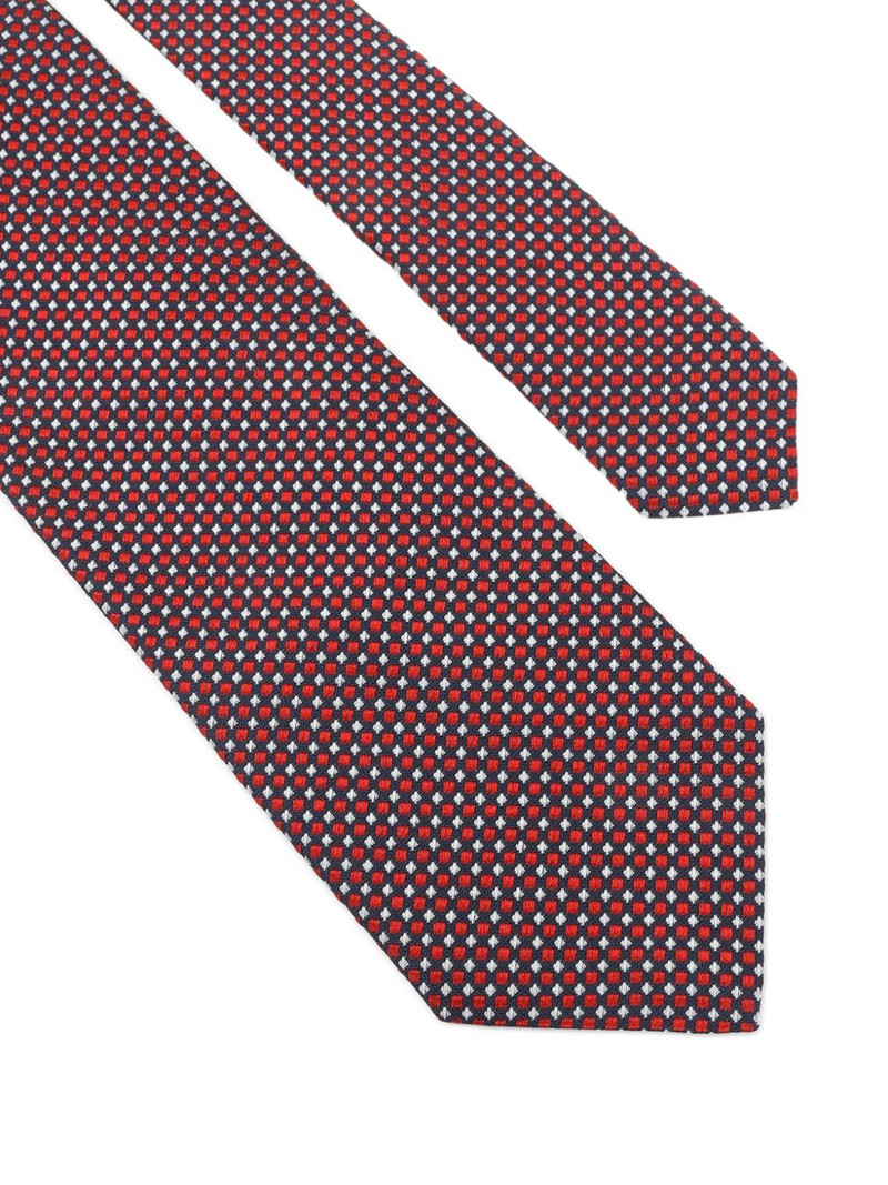 Lanvin patterned tie outlook