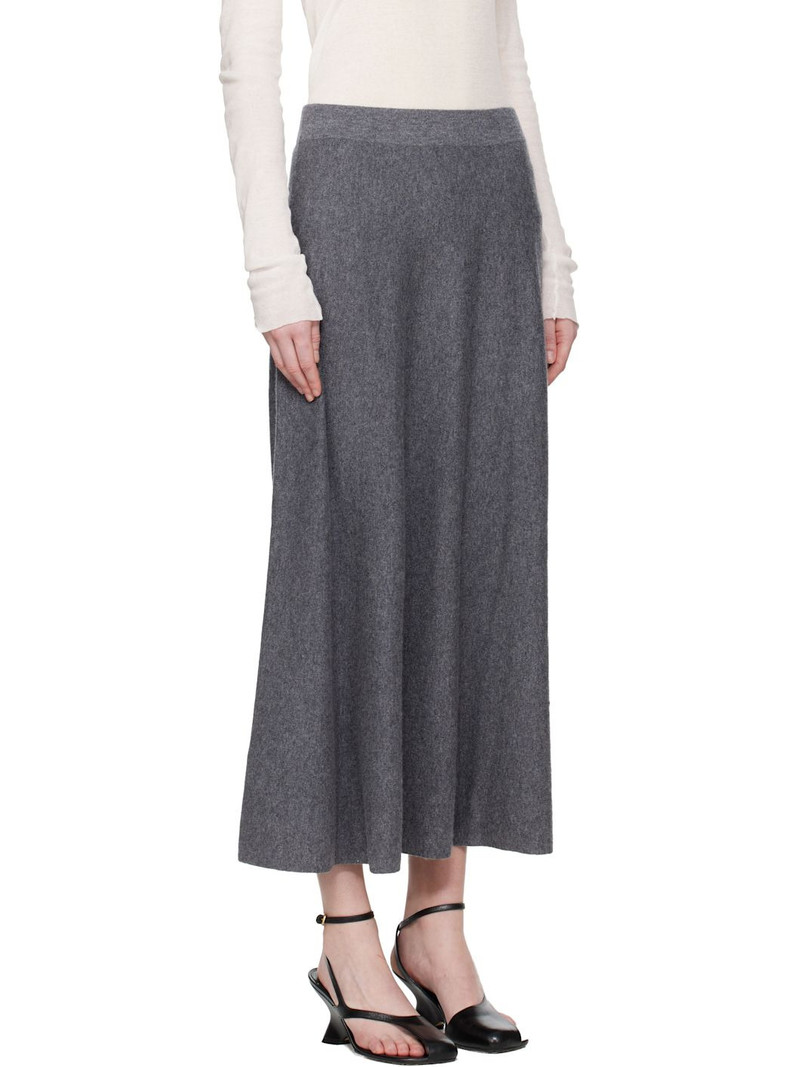 Gray Torie Midi Skirt 2