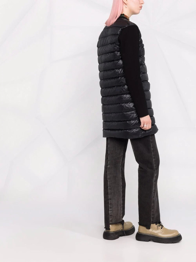 V-neck padded coat 4