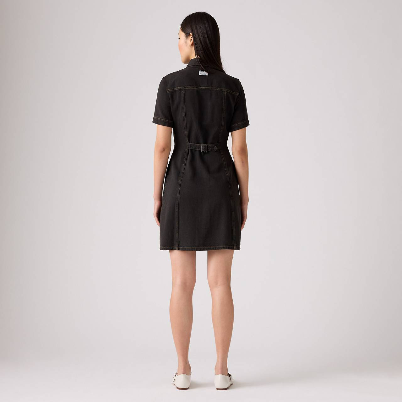 RINOA DENIM DRESS - 4