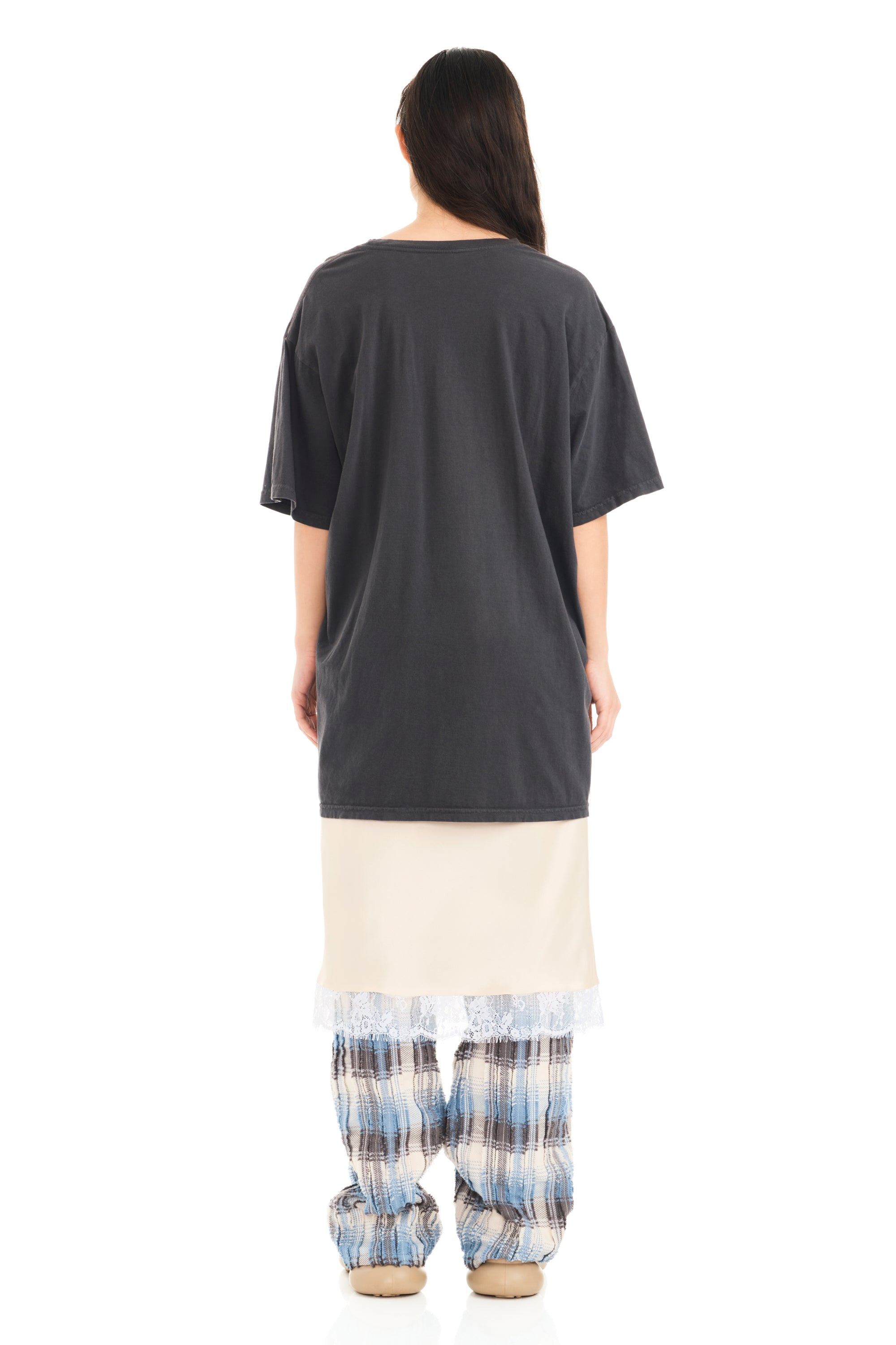 CHARCOAL FLOWER TOSH TEE - 5