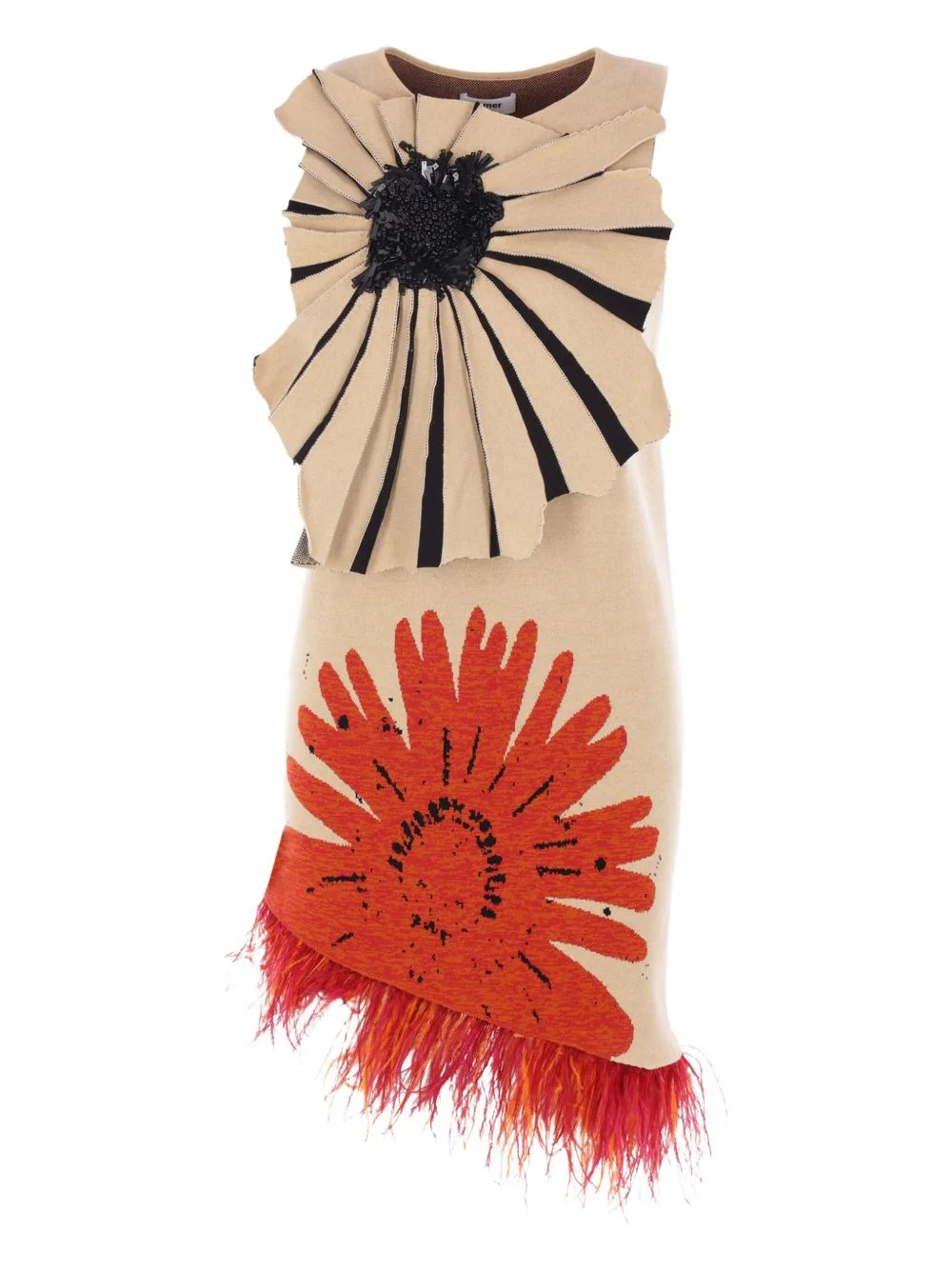 Title sleeveless dress - 1