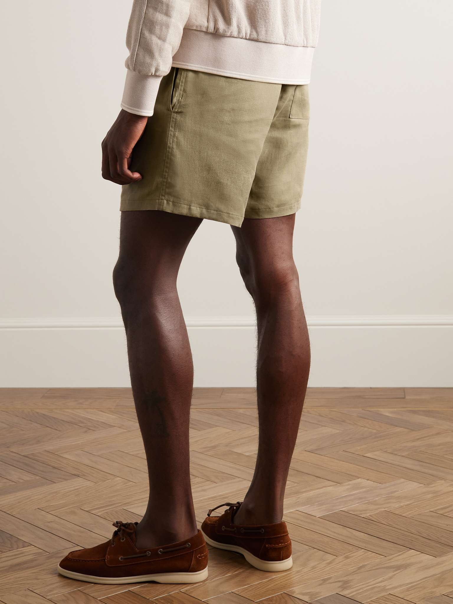 Arizona Straight-Leg Linen Bermuda Shorts - 3