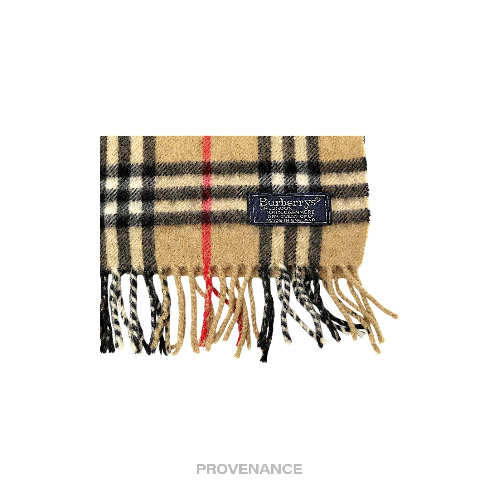 Burberry Scarf - "Burberrys" Nova Check Cashmere - 4