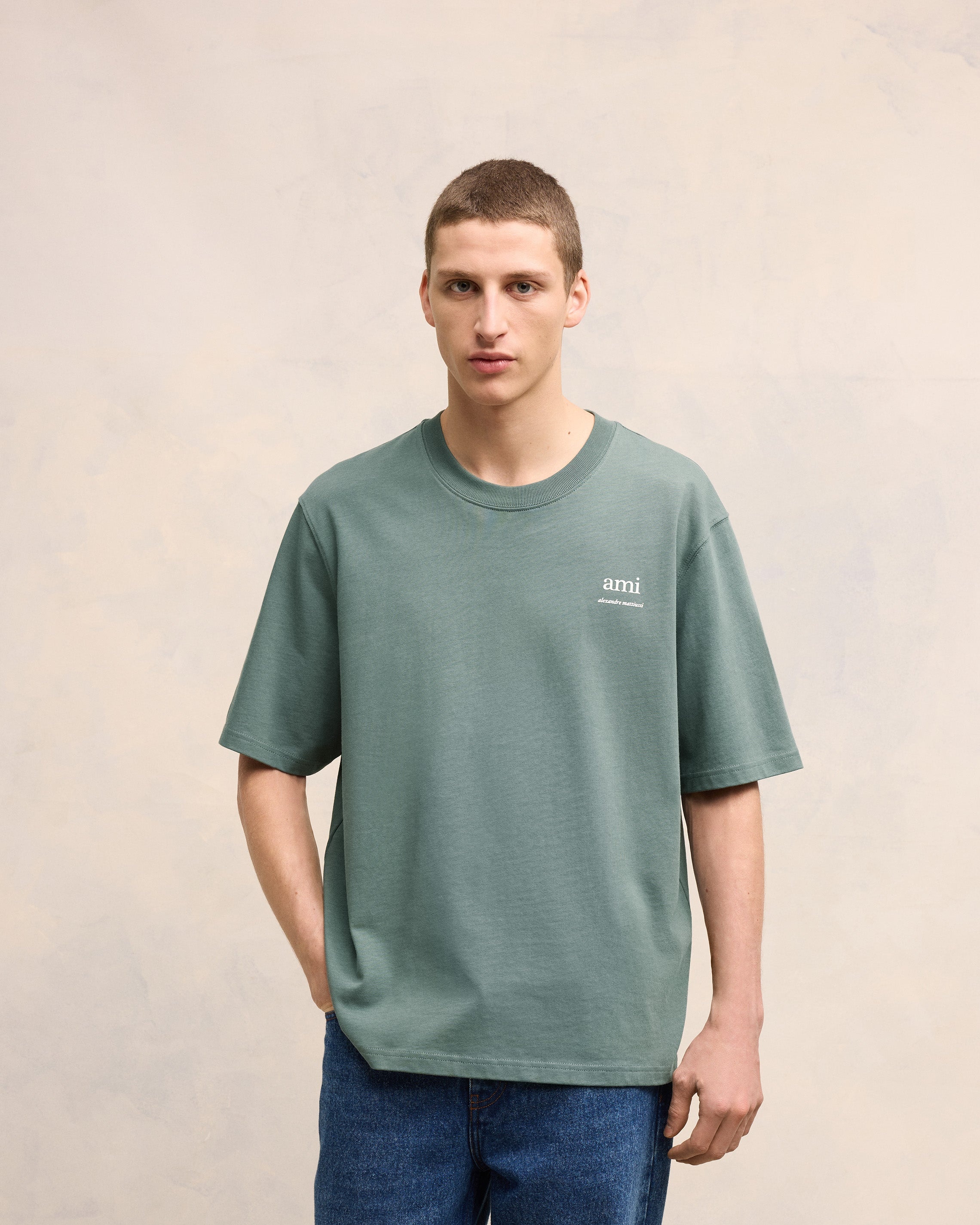 僅少★関税込み【AMI ALEXANDRE MATTIUSSI】Ami Paris T-shirt AMI Paris AMI ALEXANDRE MATTIUSSI T-SHIRT | REVERSIBLE