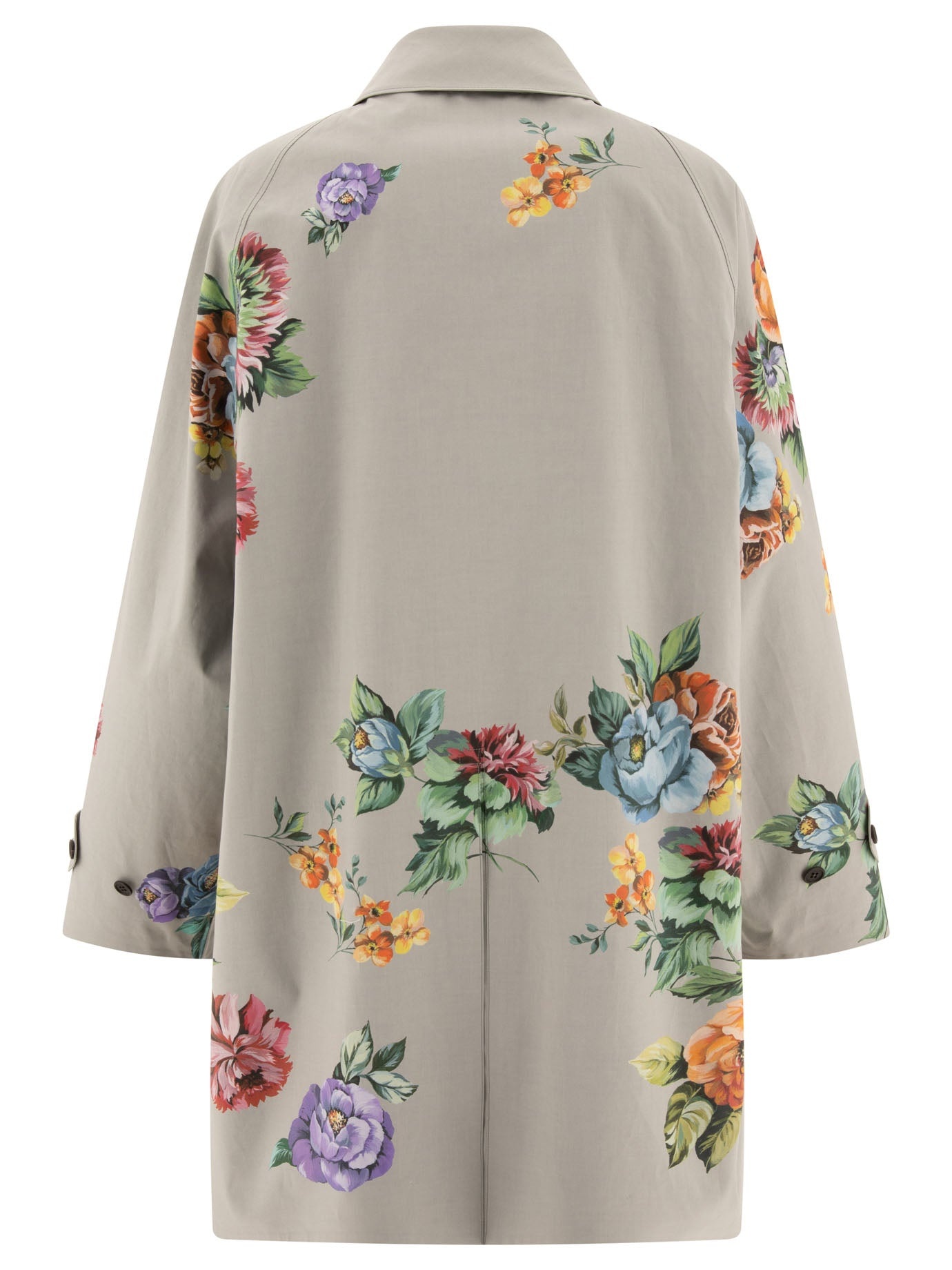 Prada Printed Cotton Single-breasted Coat - 2