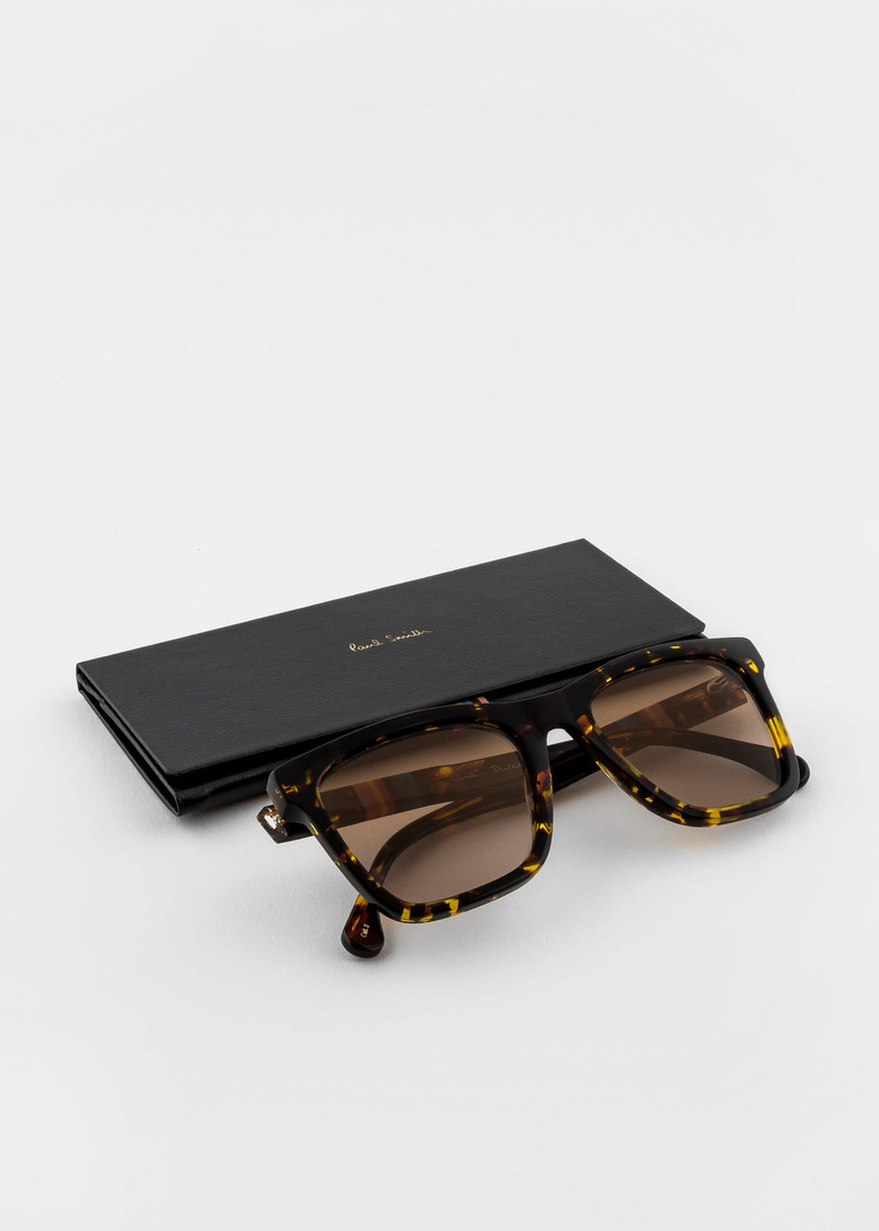 Havana 'Durant' Sunglasses 5