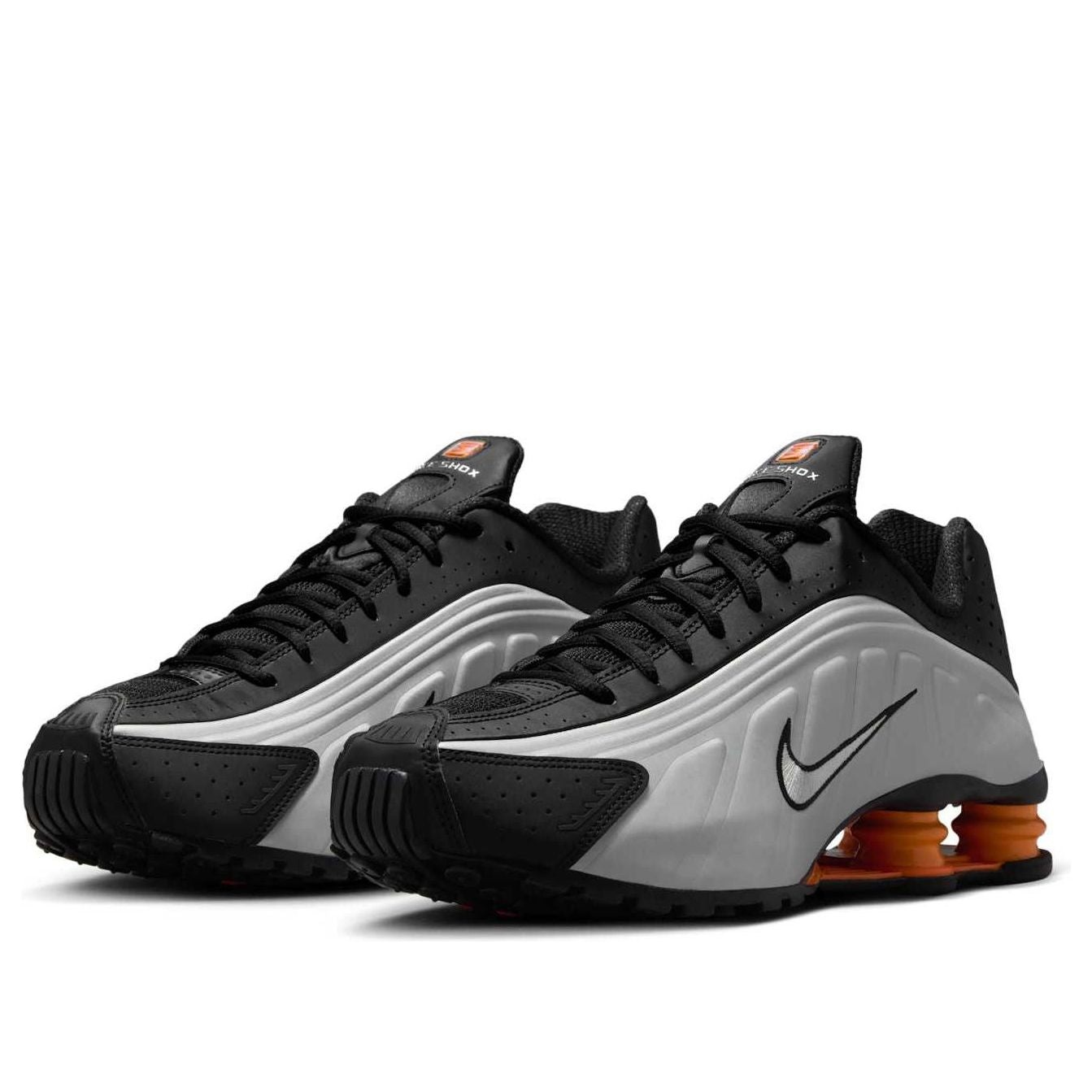 Nike Shox R4 'Black Vast Grey Bright Mandarin' HQ1988-003 - 3