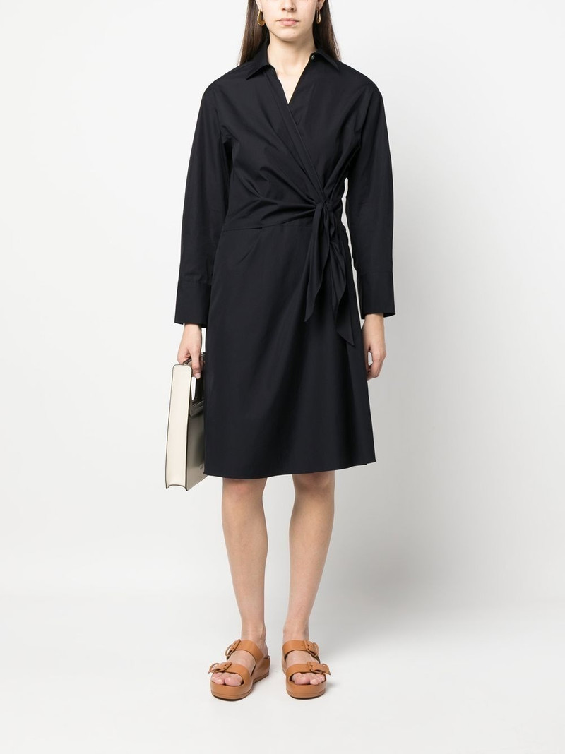 Vince wraparound short dress outlook