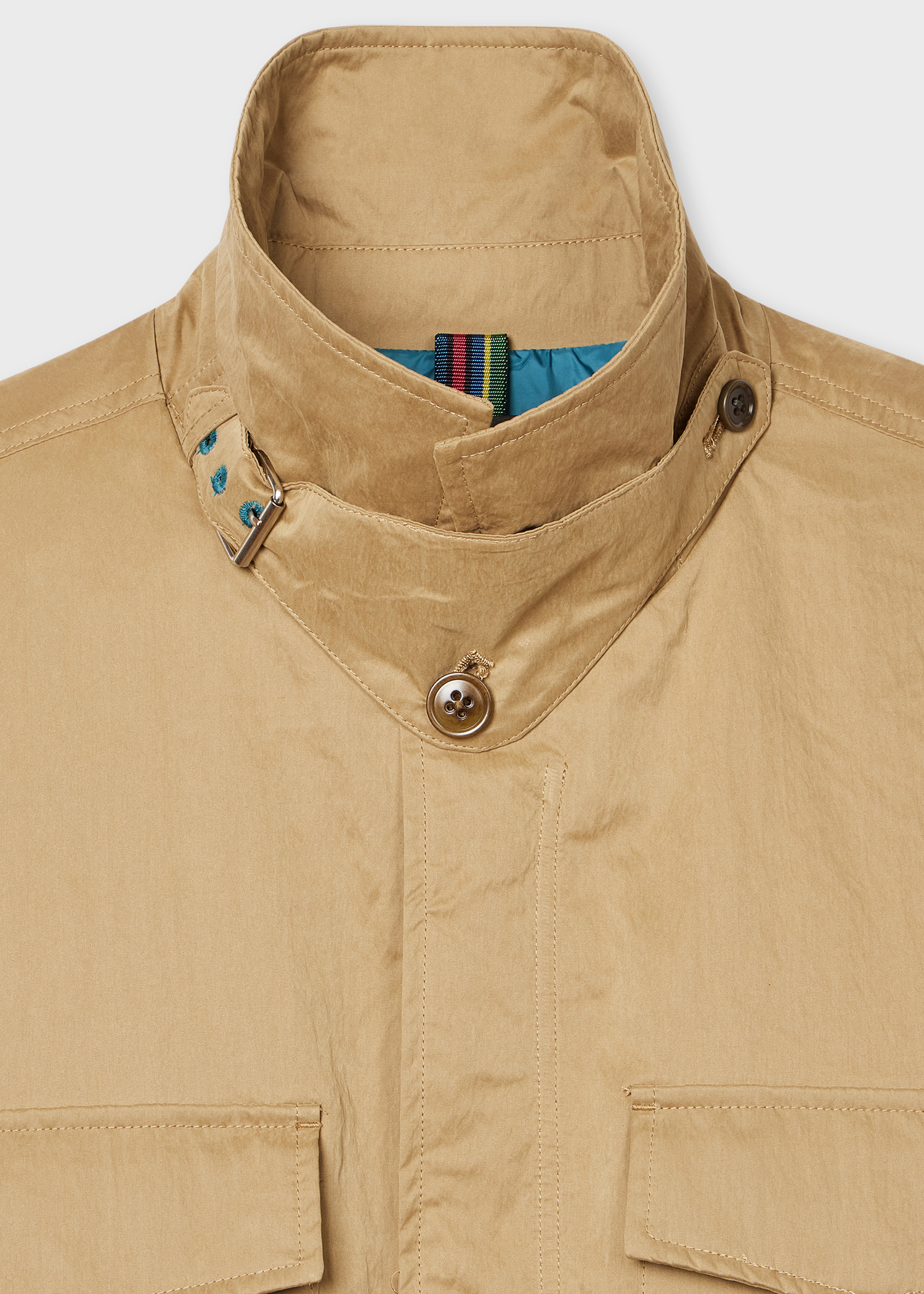 Tan Nylon-Blend Field Jacket - 4