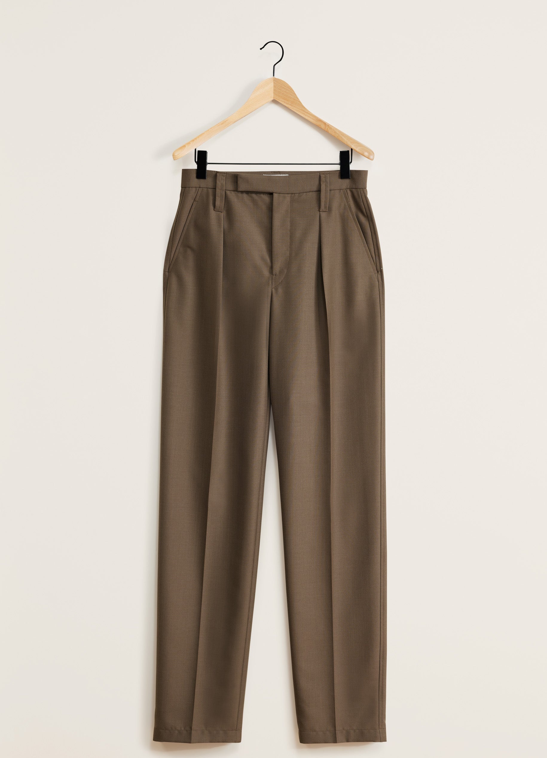 ONE PLEAT PANTS - 1