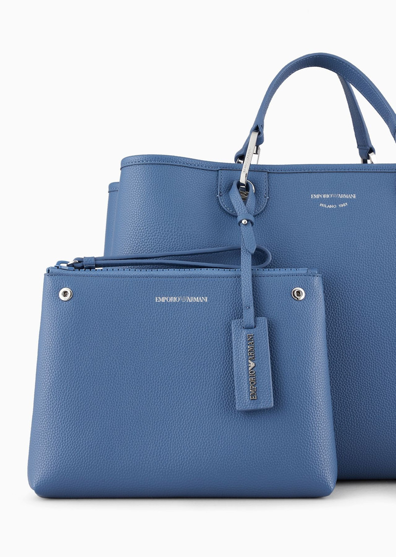 Medium MyEA shopper bag with deer print 11