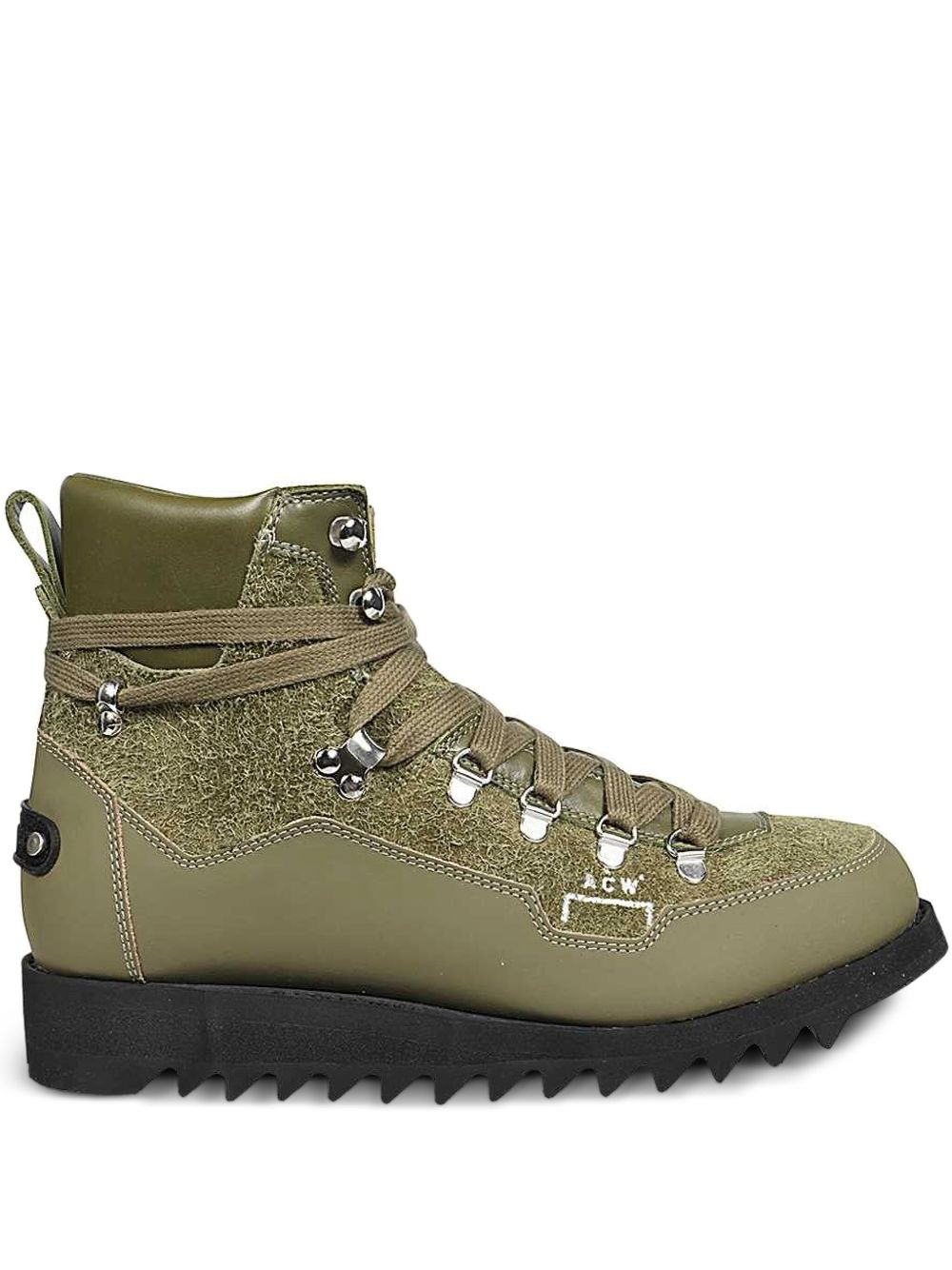 Alpine lace-up hiking boots - 1
