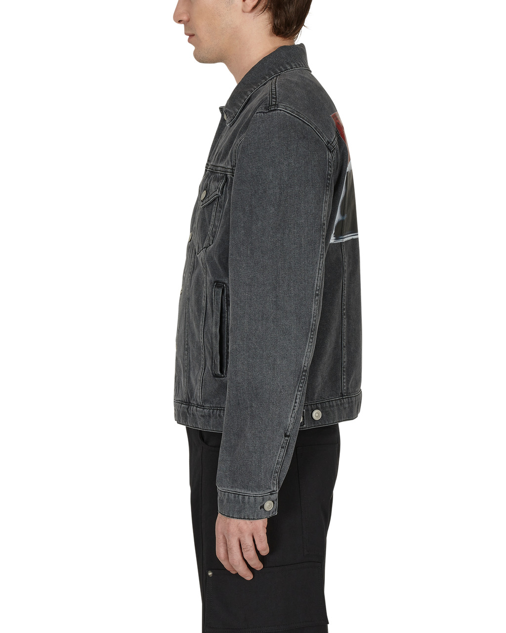 MARK FLOOD SQUARE DENIM JACKET - 4