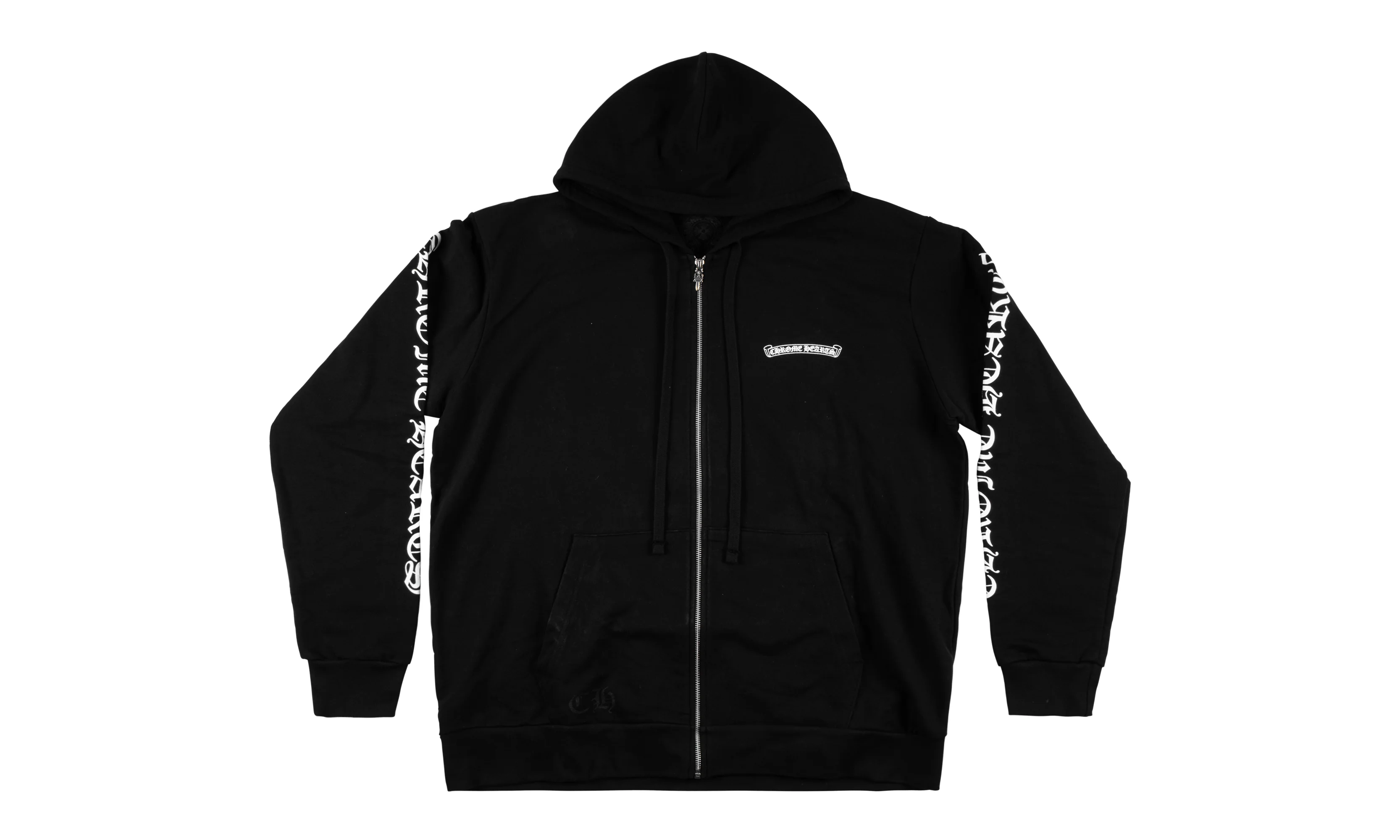 Scroll Zip up Hoodie "Black" CHRM0827 - 1