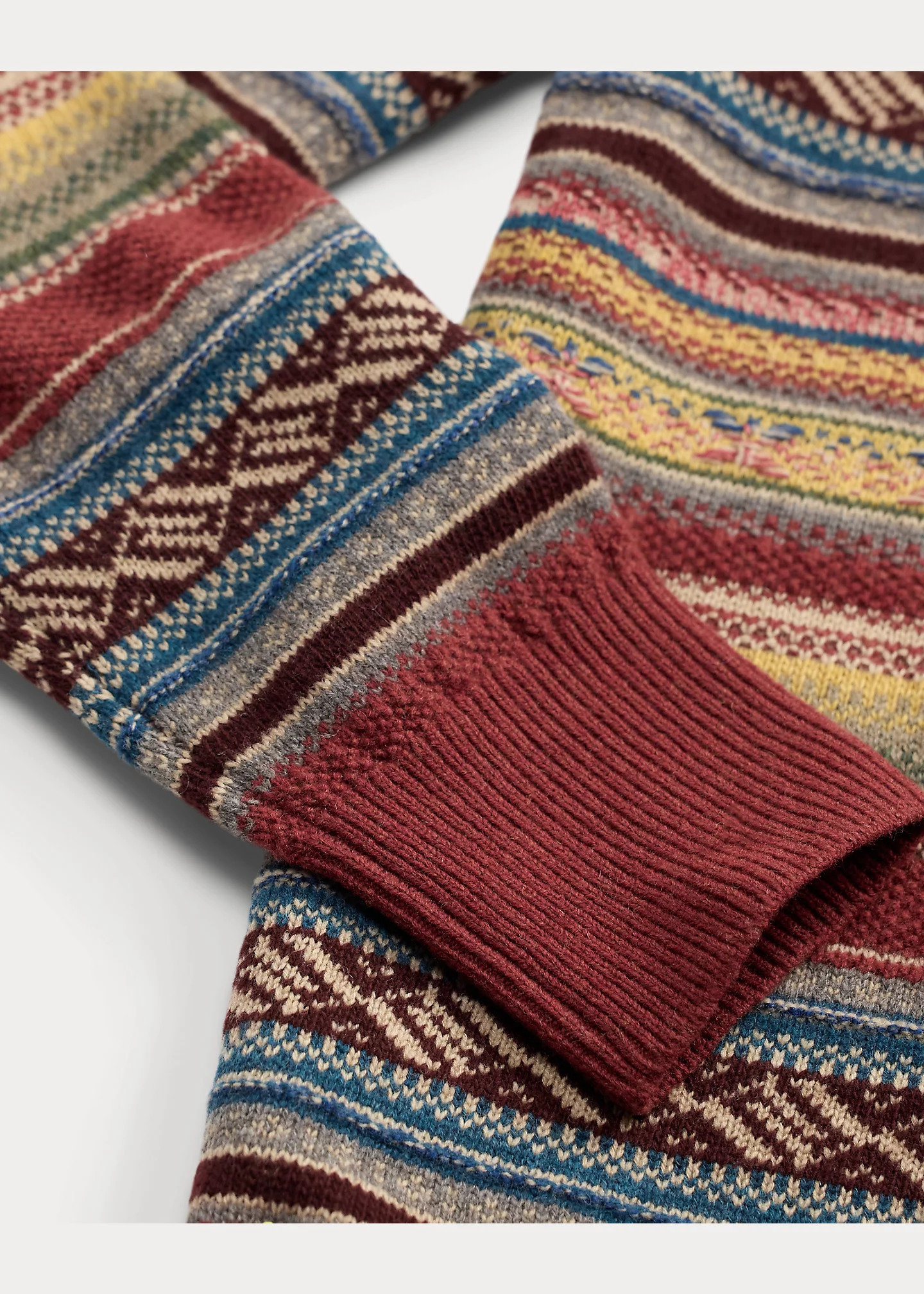 Wool-Blend Henley Sweater - 4