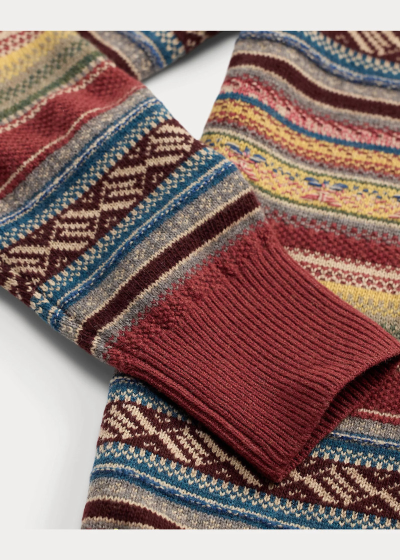 Wool-Blend Henley Sweater 4