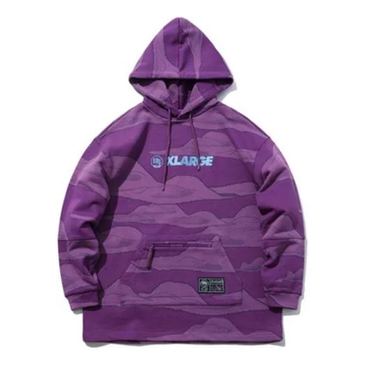 Li-Ning Badfive x XLARGE Crossover Pullover Hoodie 'Purple' AWEP025-1 - 1