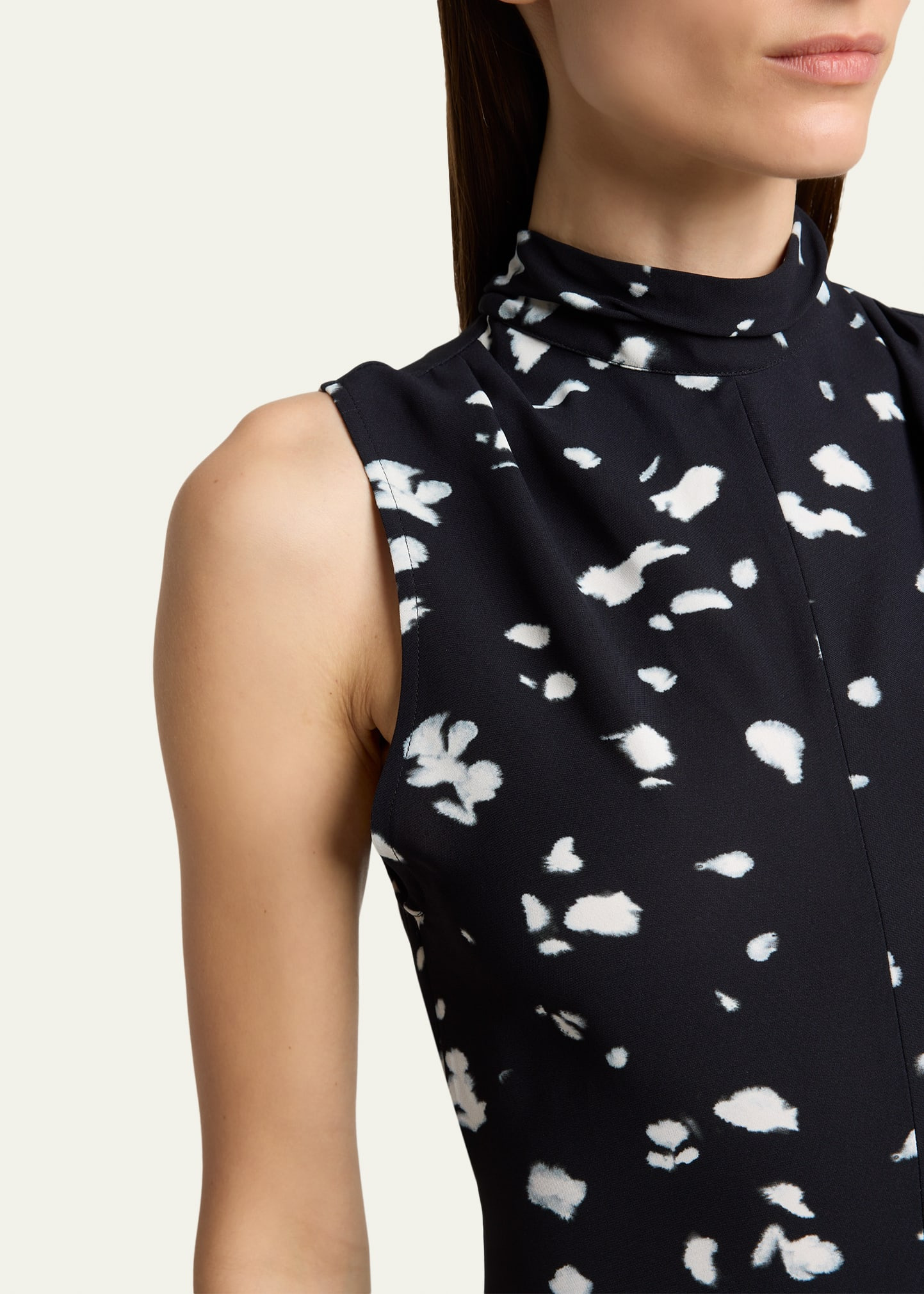 Devora Sleeveless High-Neck Dress - 5
