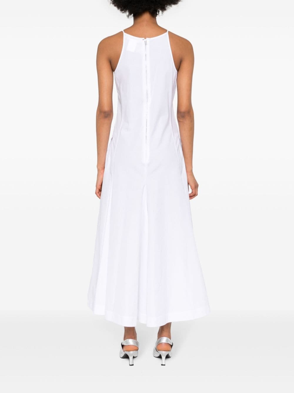 poplin maxi dress - 4