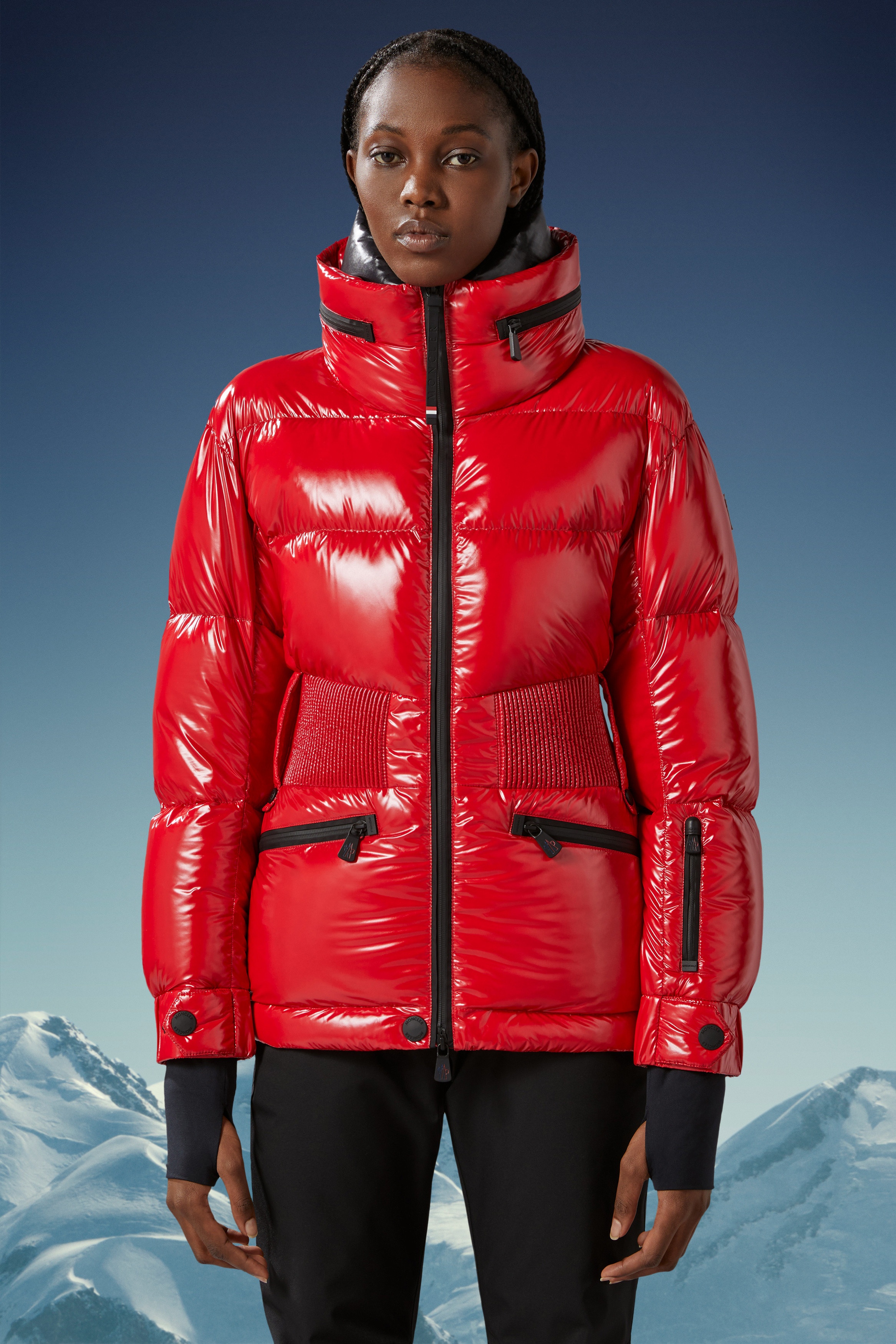Moncler Rochers Short Down Jacket | REVERSIBLE