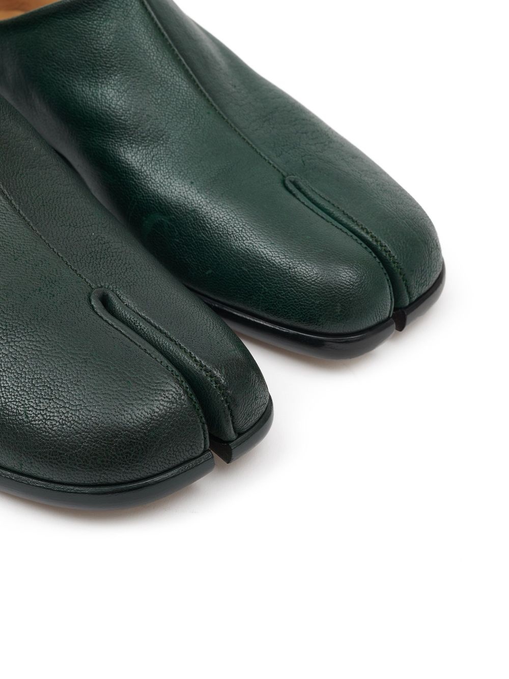 Tabi split-toe leather loafers - 5