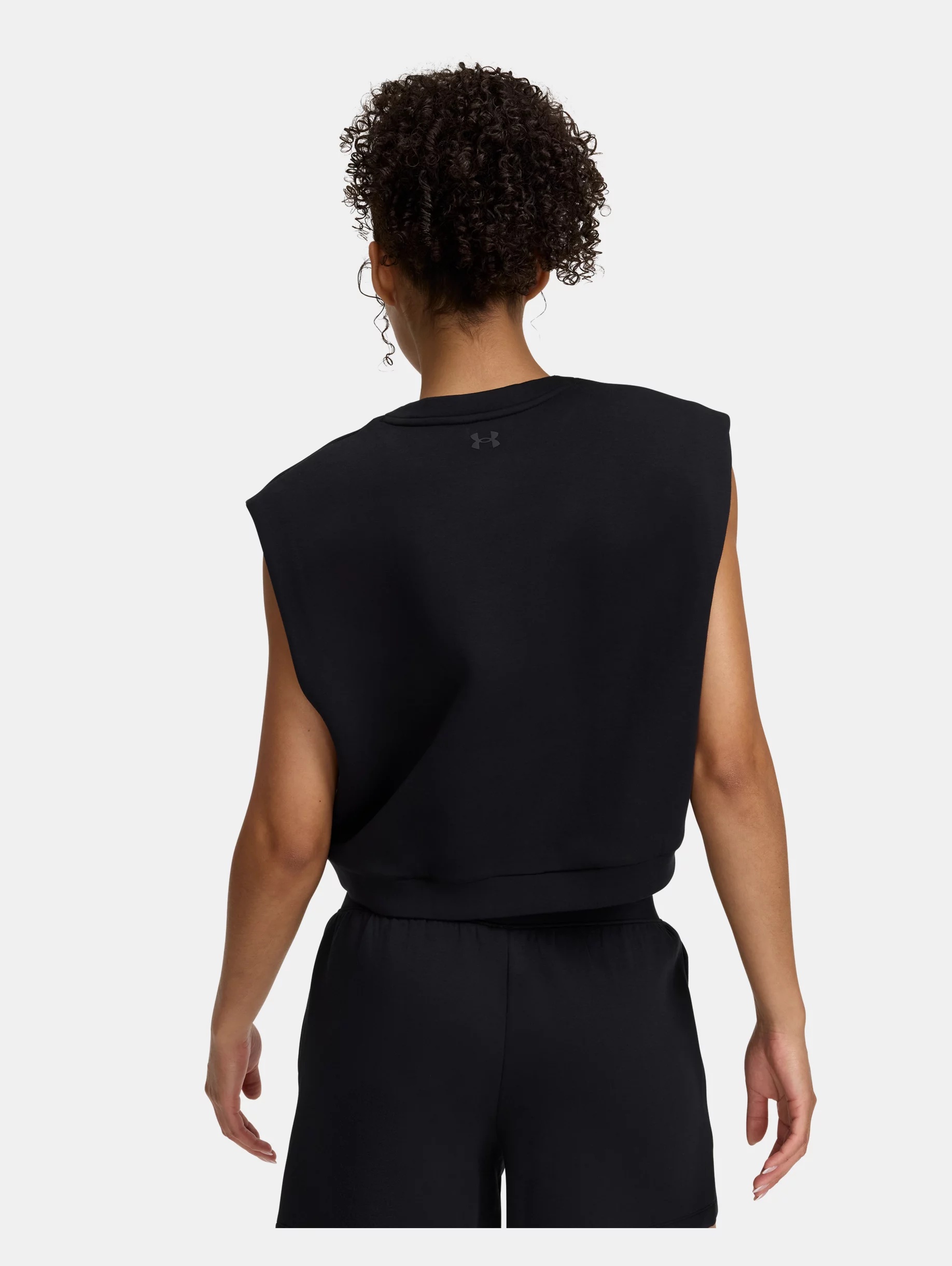 Women's UA Unstoppable Fleece Sleeveless - 2