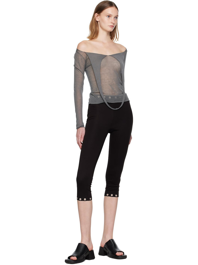 MIISTA Black Clarin Mules outlook