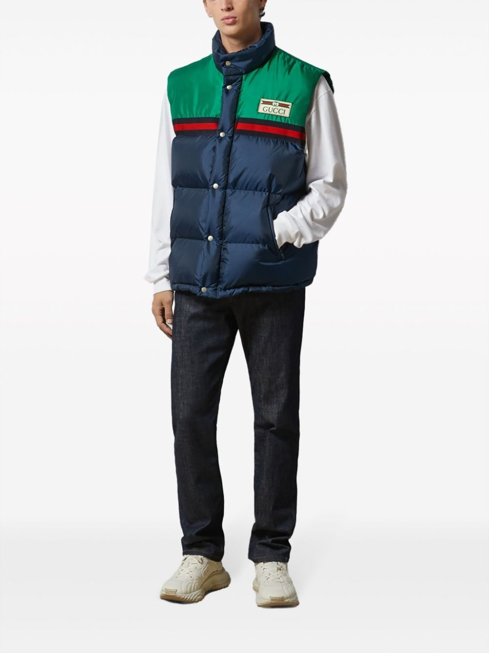 Gucci Men Padded Nylon Vest - 4