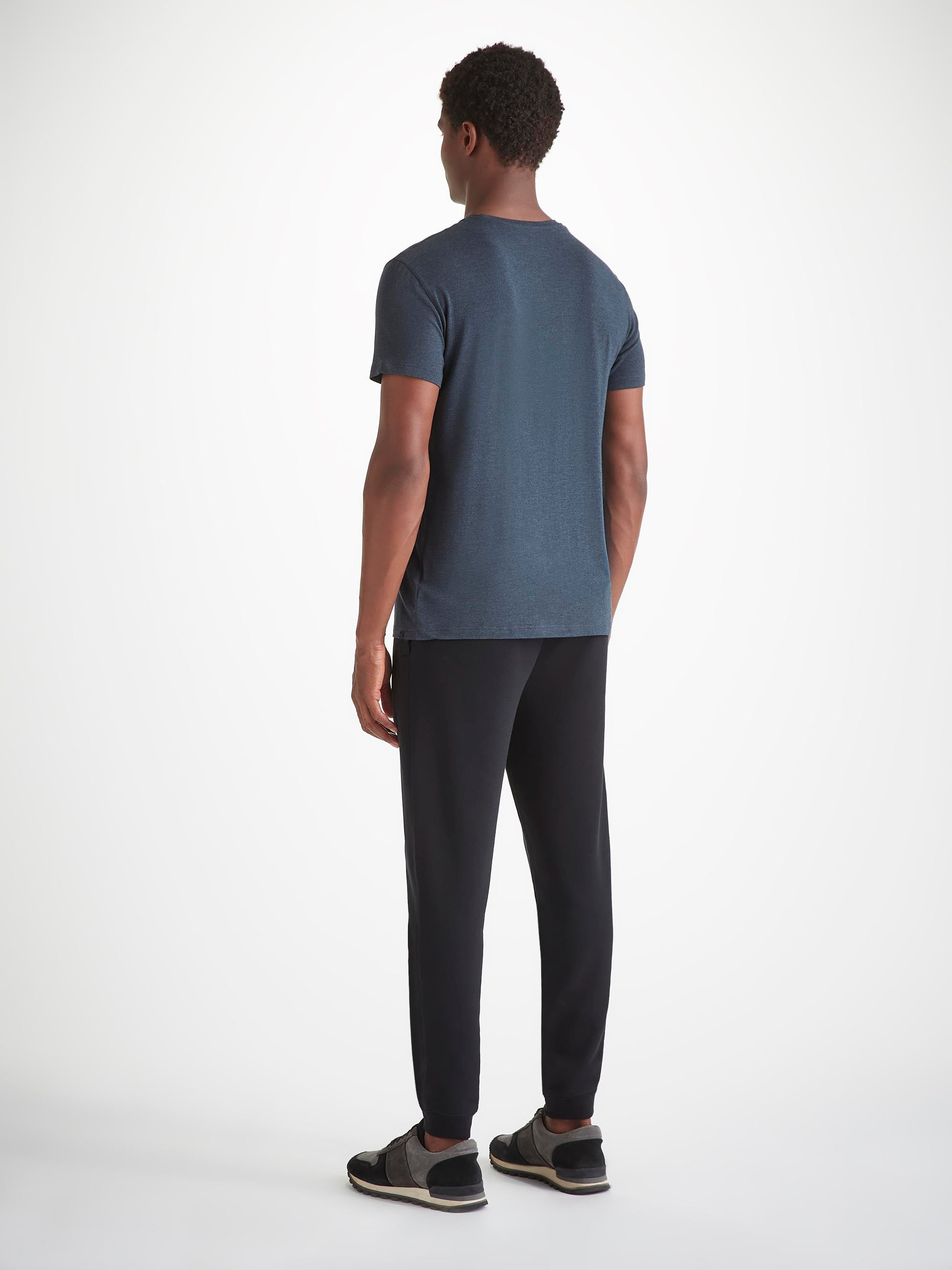 Men's T-Shirt Marlowe Micro Modal Stretch Anthracite - 4