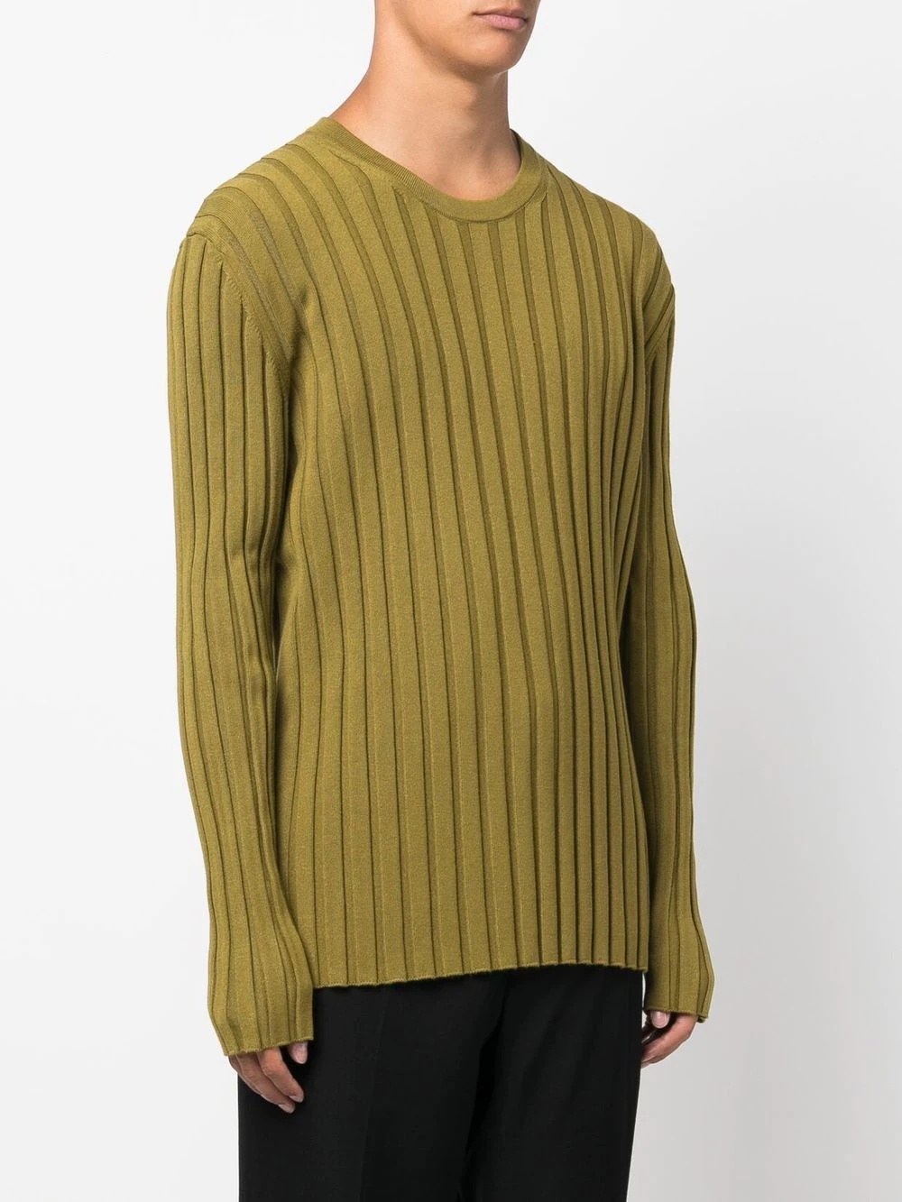 ribbed-knit jumper - 3