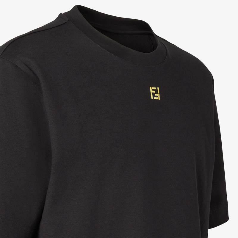T-Shirt Black cotton T-shirt 3