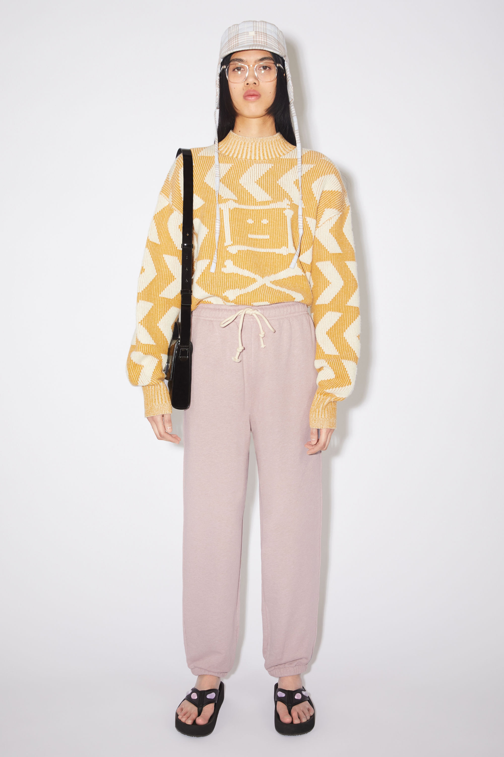 Sweatpants - Violet pink melange - 2