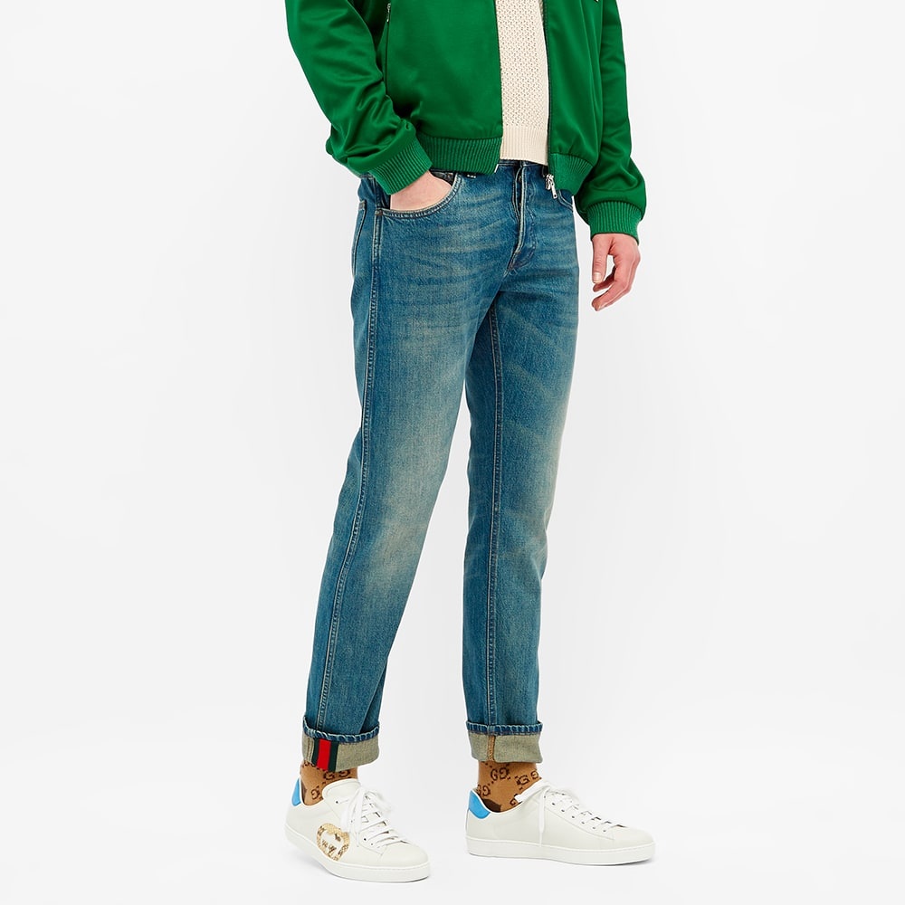 Gucci GRG Selvedge Tapered Fit Jean - 4