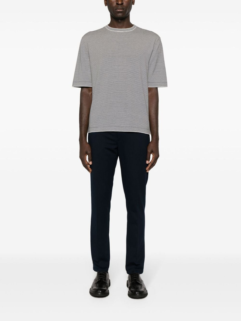 LARDINI striped cotton T-shirt outlook