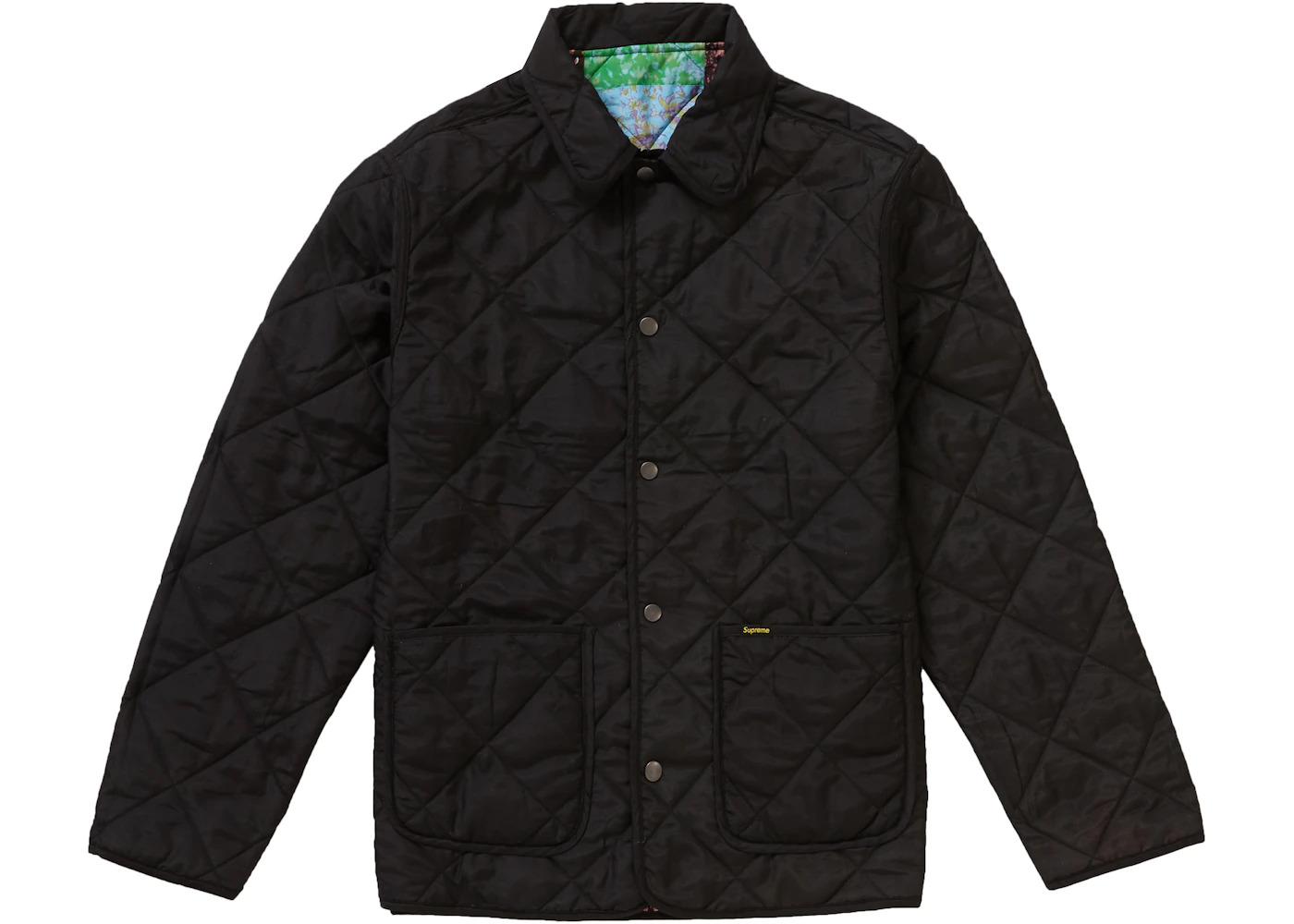 Supreme Reversible Patchwork Quilted Jacket Multicolor - 3