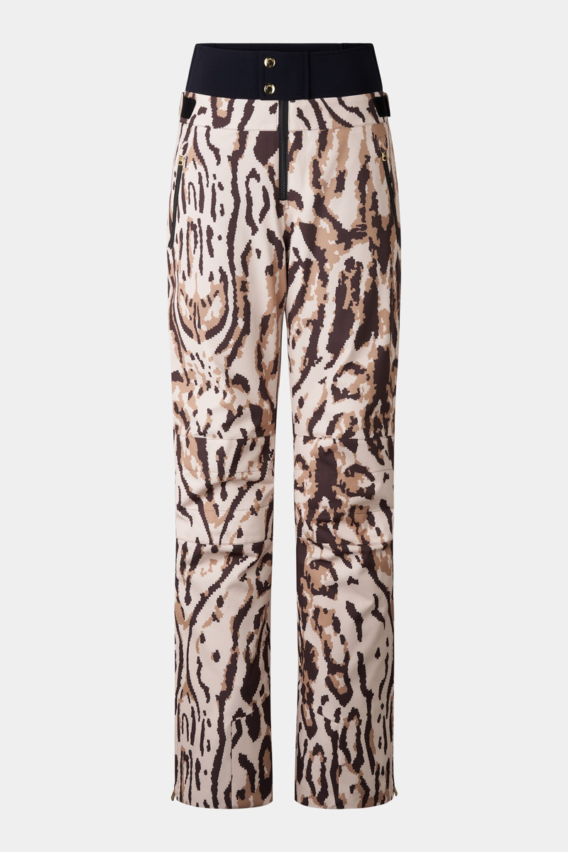 Maren Ski pants in Brown/Beige 1