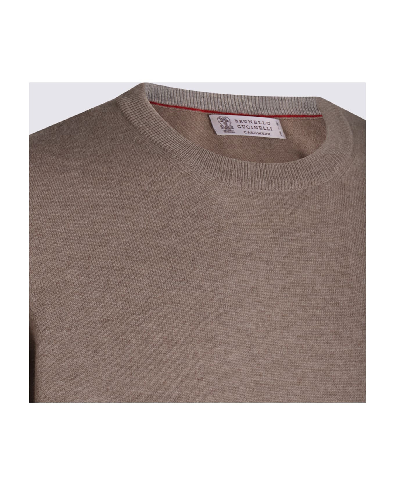 Beige Cashmere Knitwear - 4