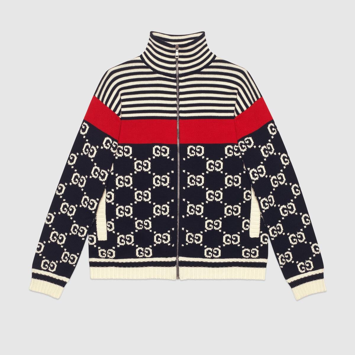 Cotton GG striped jacket  - 1