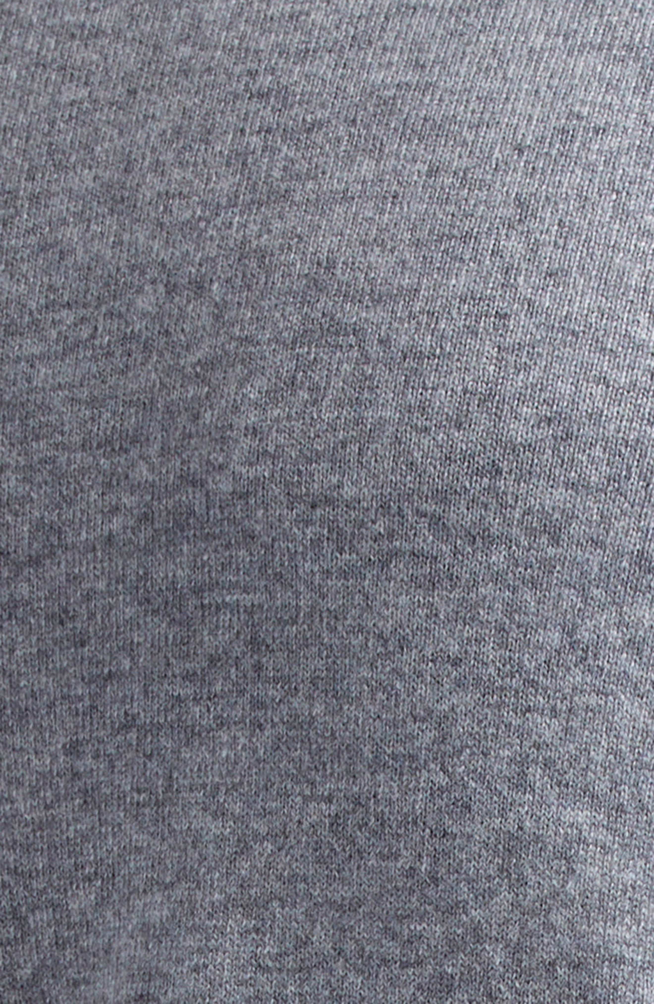 Thom Browne 4-Bar Cashmere Polo Cardigan in Light Grey at Nordstrom - 6