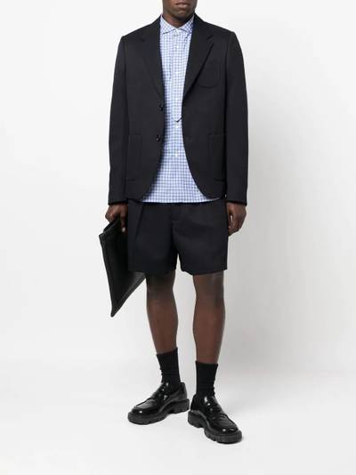 Raf Simons School single-breasted blazer outlook